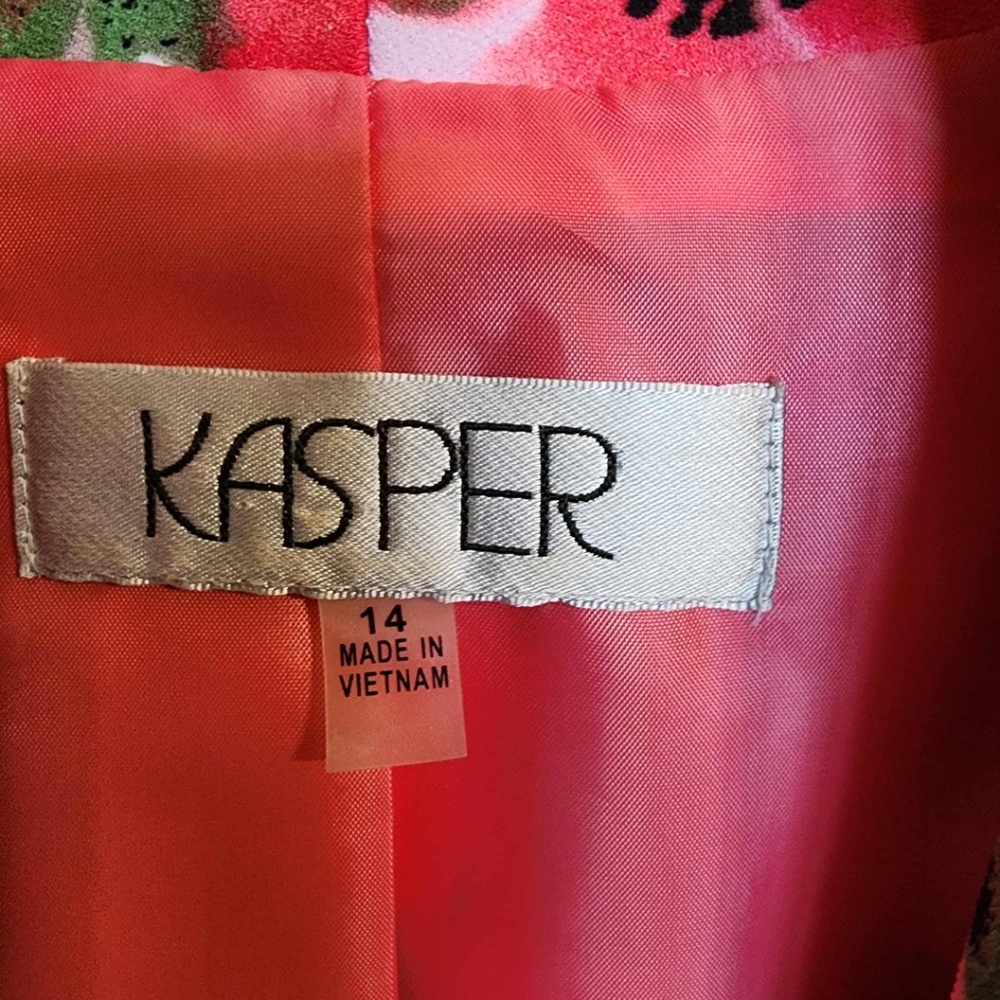Pink Floral Kasper Blazer - Picture 3 of 3